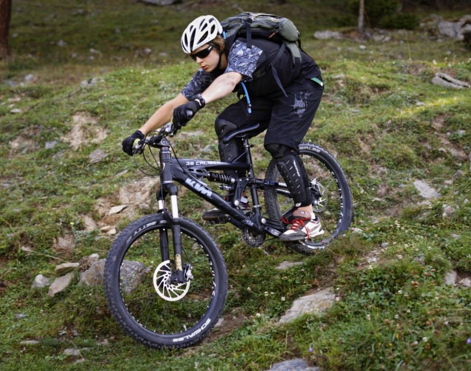 Mountain bike a Laces in Val Venosta